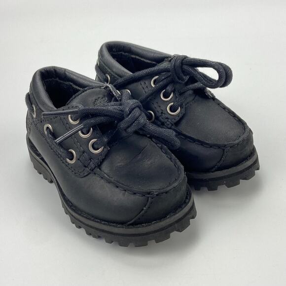 Timberland Black Toddler's Boots Shoes 43818M 9021 Size 4.5 NEW - Picture 1 of 8